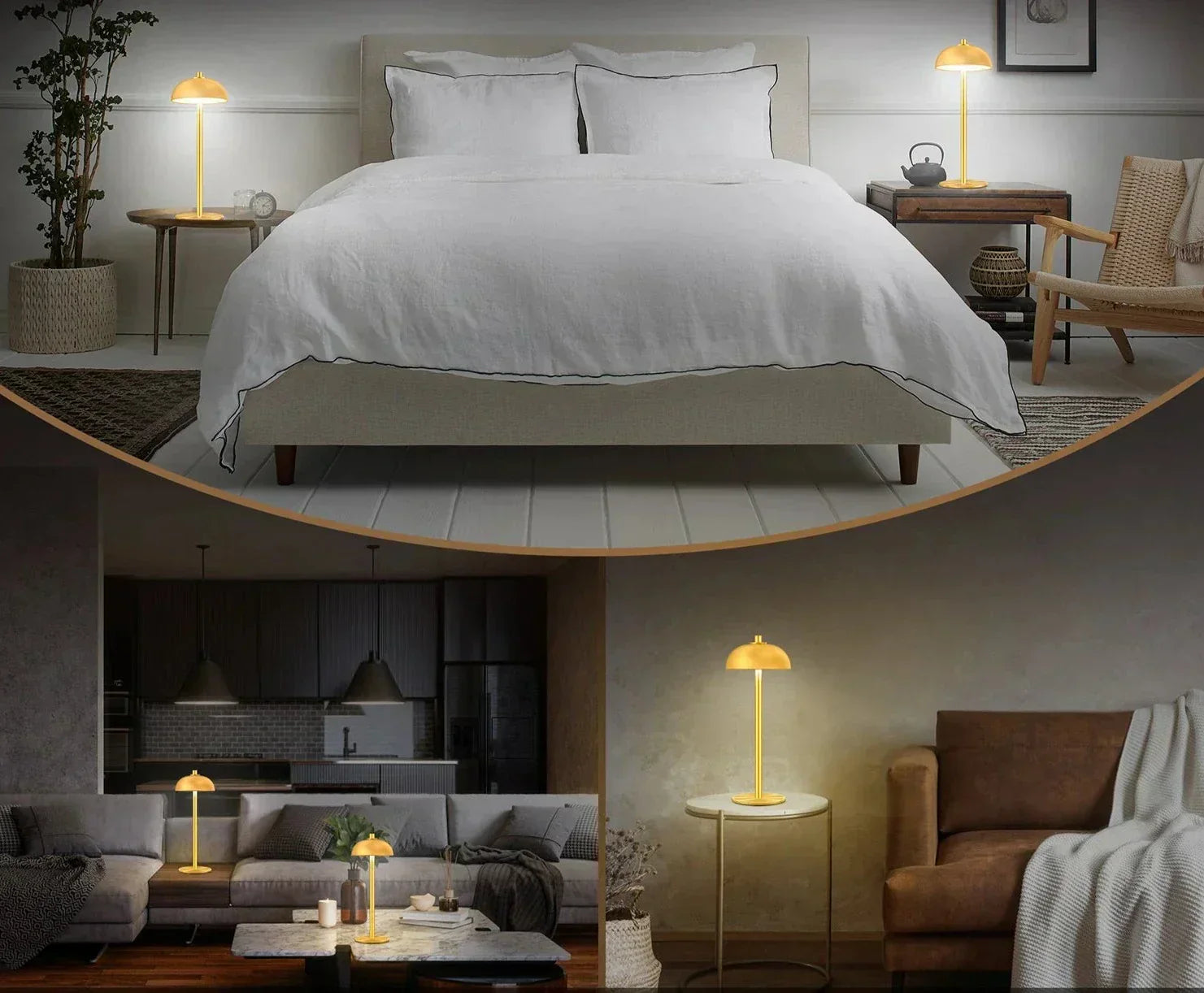 Lampe de chevet créative sans fil - Lampe Chevet Design