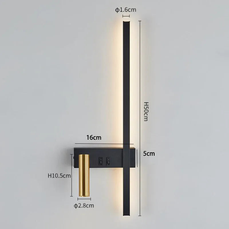 Lampe de chevet Murale Luxueuse - Lampe Chevet Design