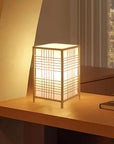 Lampe de chevet Japonaise Carré - Lampe Chevet Design