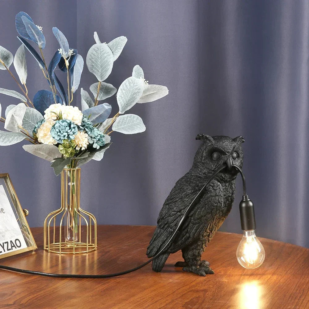 Lampe de chevet design Hibou - Lampe Chevet Design
