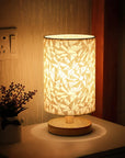 USB Bedside Lamp Night Lights LED Desk Lamp Eye Protection Nightstand Lamp Wooden Table Lamp Night Lamp Home Bedroom Decor - Lampe Chevet Design