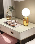 lampe de chevet Nordique en boule de verre - Lampe Chevet Design