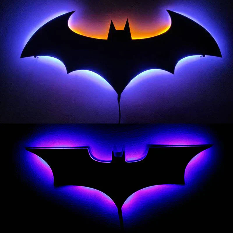 Lampe de chevet murale Batman avec Télécomande - Lampe Chevet Design