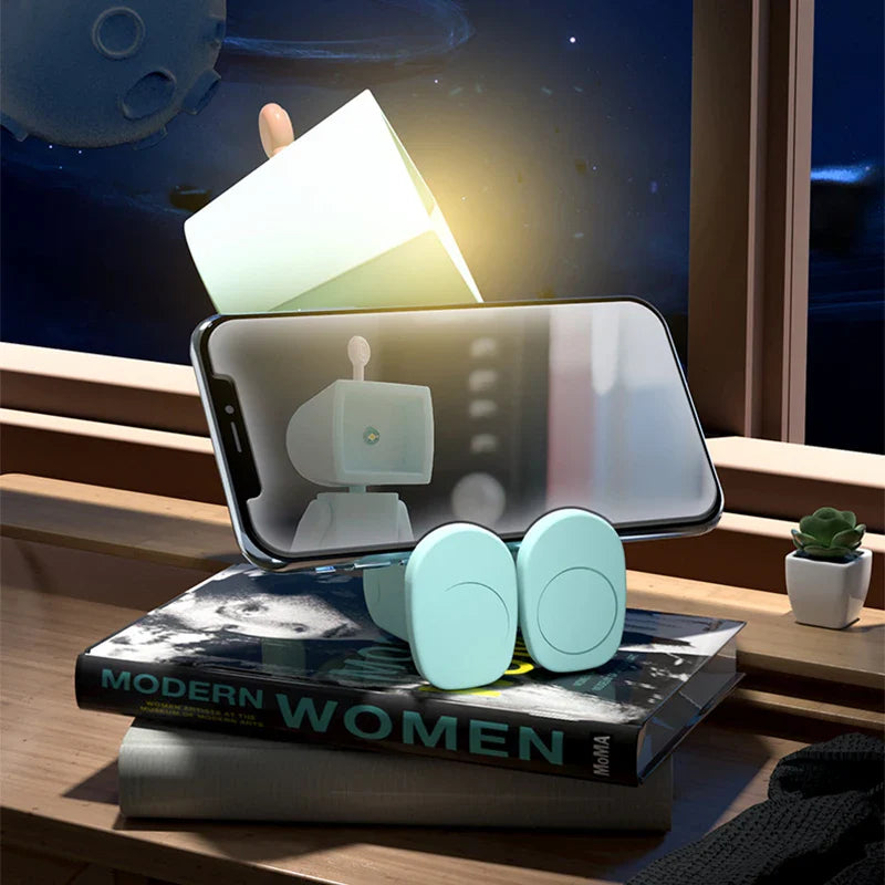 LED Night Lights Magnetic AG Battery Nights Lamp For Children Bedroom Bedside Desk Decorations Astronauts Mini Night Light - Lampe Chevet Design