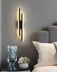 LED Bedroom Wall Lamp Wall Sconces Copper Line Pipe Acrylic Lampshade Indoor Lighting for Living Room Corridor Light Fixture