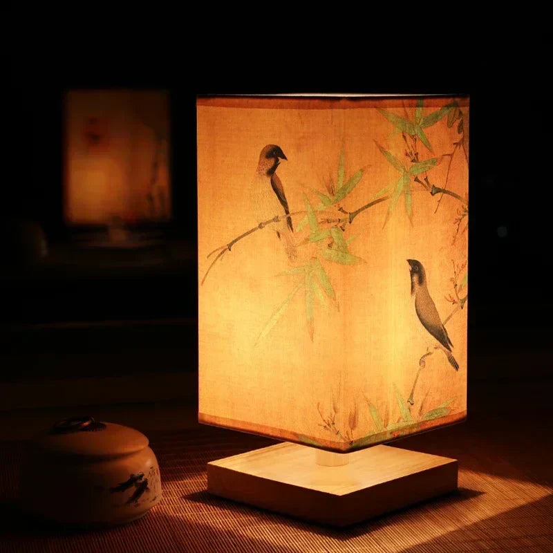 Lampe de chevet Design Japonaise Scandinave - Lampe Chevet Design