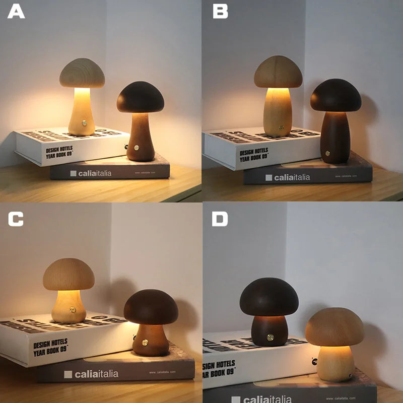 Lampe de Chevet Champignon LED - Lampe Chevet Design