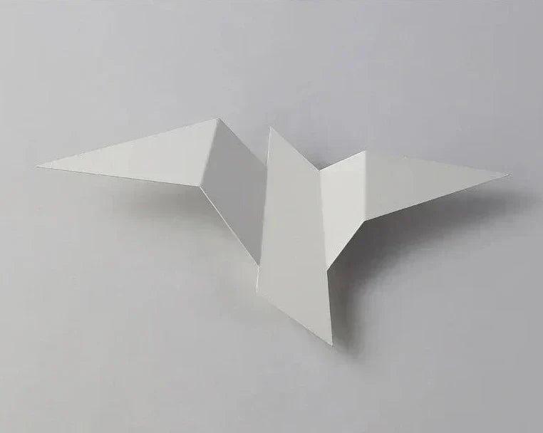 Lampe de chevet Murale Oiseaux Métal - Lampe Chevet Design