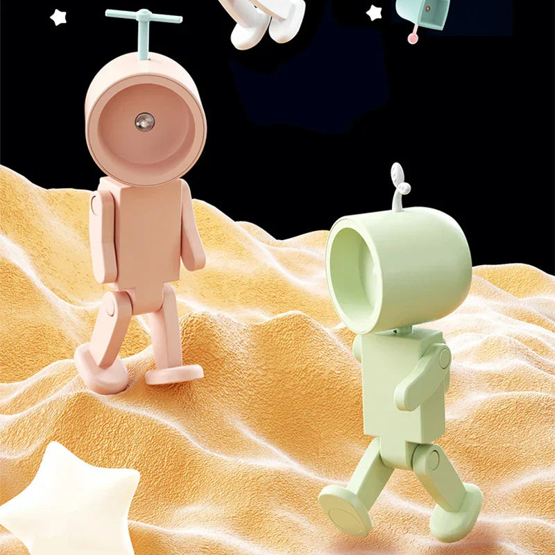 LED Night Lights Magnetic AG Battery Nights Lamp For Children Bedroom Bedside Desk Decorations Astronauts Mini Night Light - Lampe Chevet Design