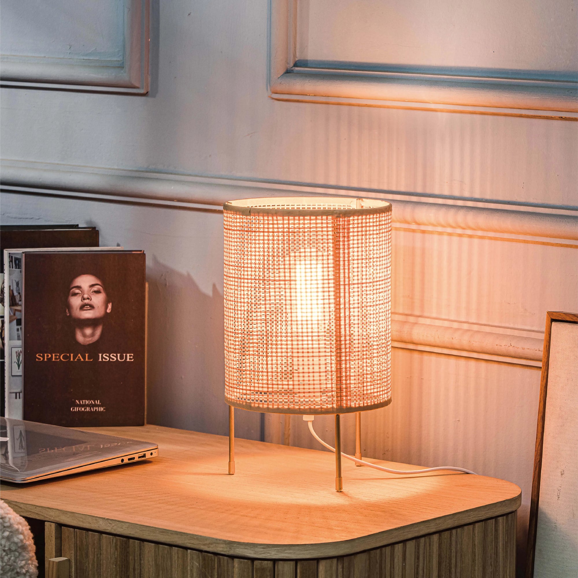 lampe de chevet rotin - Lampe Chevet Design