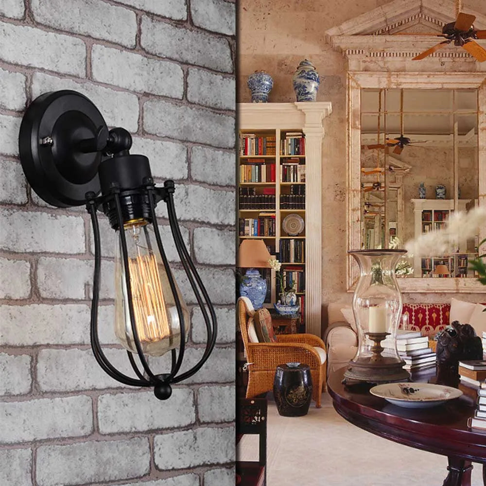 Lampe de chevet Murale Vintage Industrielle - Lampe Chevet Design