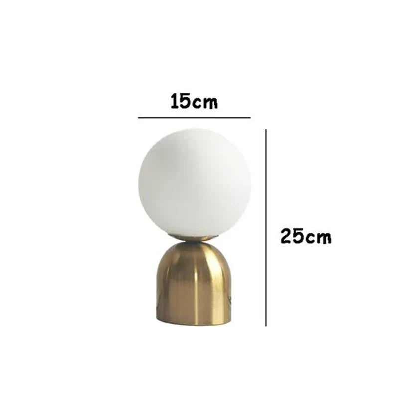 Lampe de Chevet Sphérique - Lampe Chevet Design
