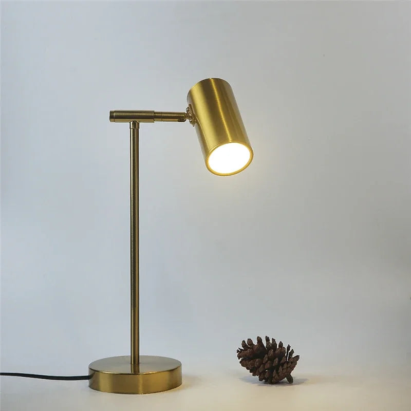 Lampe de chevet moderne dorée - Lampe Chevet Design