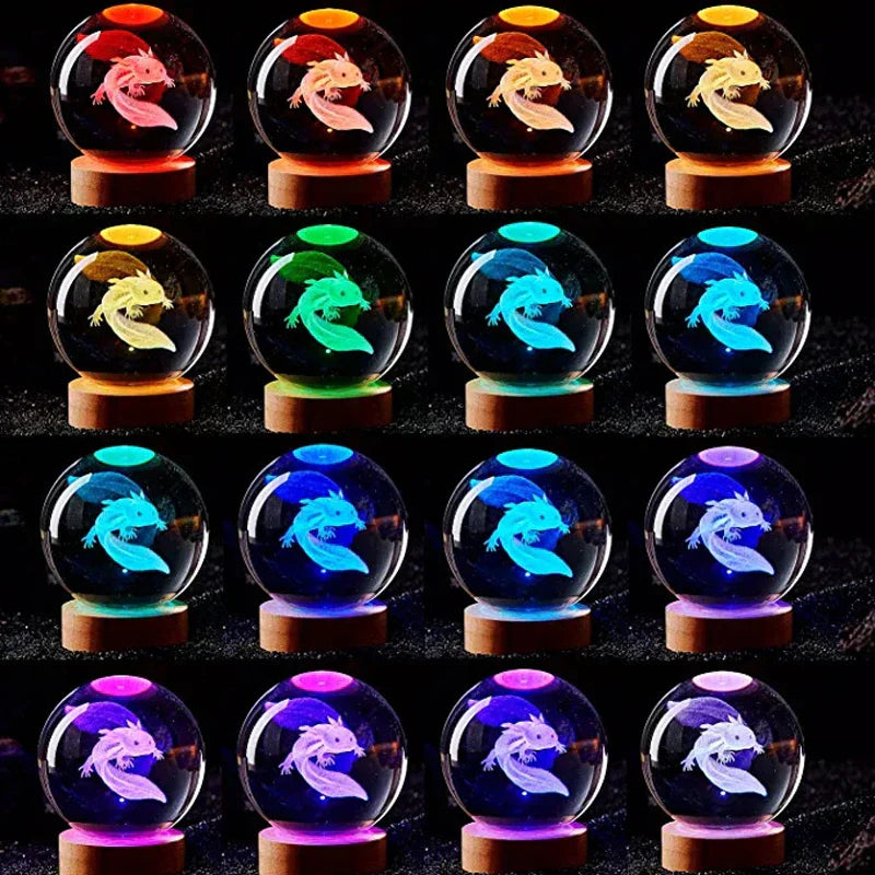 Lampe de chevet Sphère Axolotl - Lampe Chevet Design