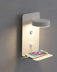 Lampe de Chevet Tactile Murale avec Chargeur de Téléphone - Lampe Chevet Design