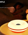 Bauhaus table lamp USB plug bedroom bedside lamp living room dining room decoration donut ambient light - Lampe Chevet Design