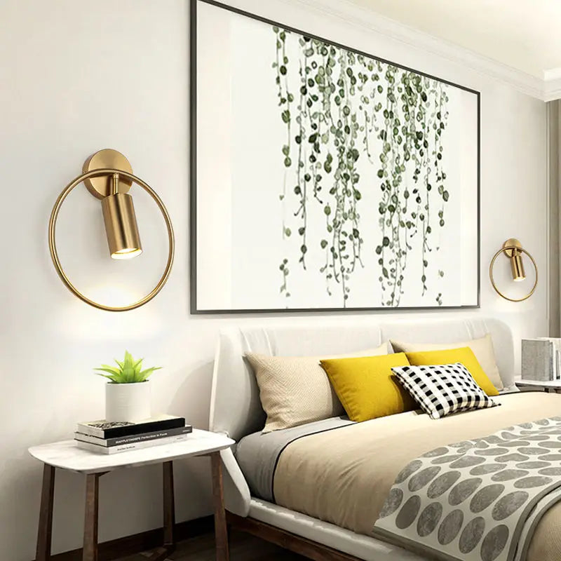 Lampe de chevet Murale Cercle Design - Lampe Chevet Design