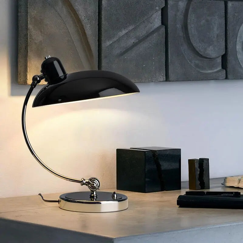 Nordic Bauhaus Adjustable Table Lamp Bedroom Study Lamps Light Luxury Desktop Eye Protection Learning Light Simple Bedside Lamp - Lampe Chevet Design