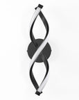21/14/15W LED Wall Lights Modern Spiral Design Warm White Light Wall Sconce Lamp for Living Room Bedroom Hallway Stairs Indoor