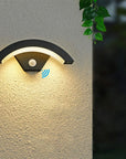 Modern Wall Light 24W Motion Sensor Wall Lamp, 3000K Warm Black Light Wall Lamp, Outdoor Lamp Wall Sconce for Hallways, Gardens