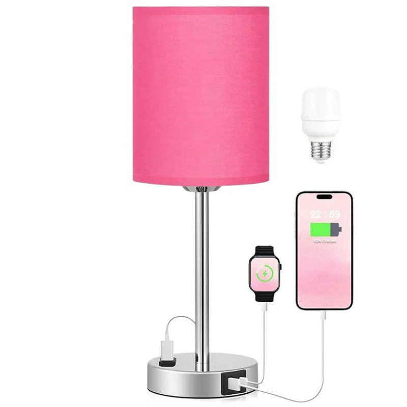 Lampe de chevet chargeur stylé - Lampe Chevet Design