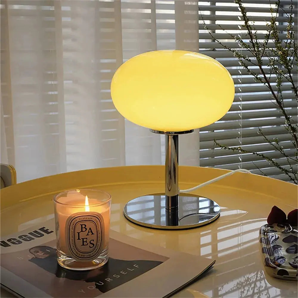 Lampe de chevet en verre - Lampe Chevet Design