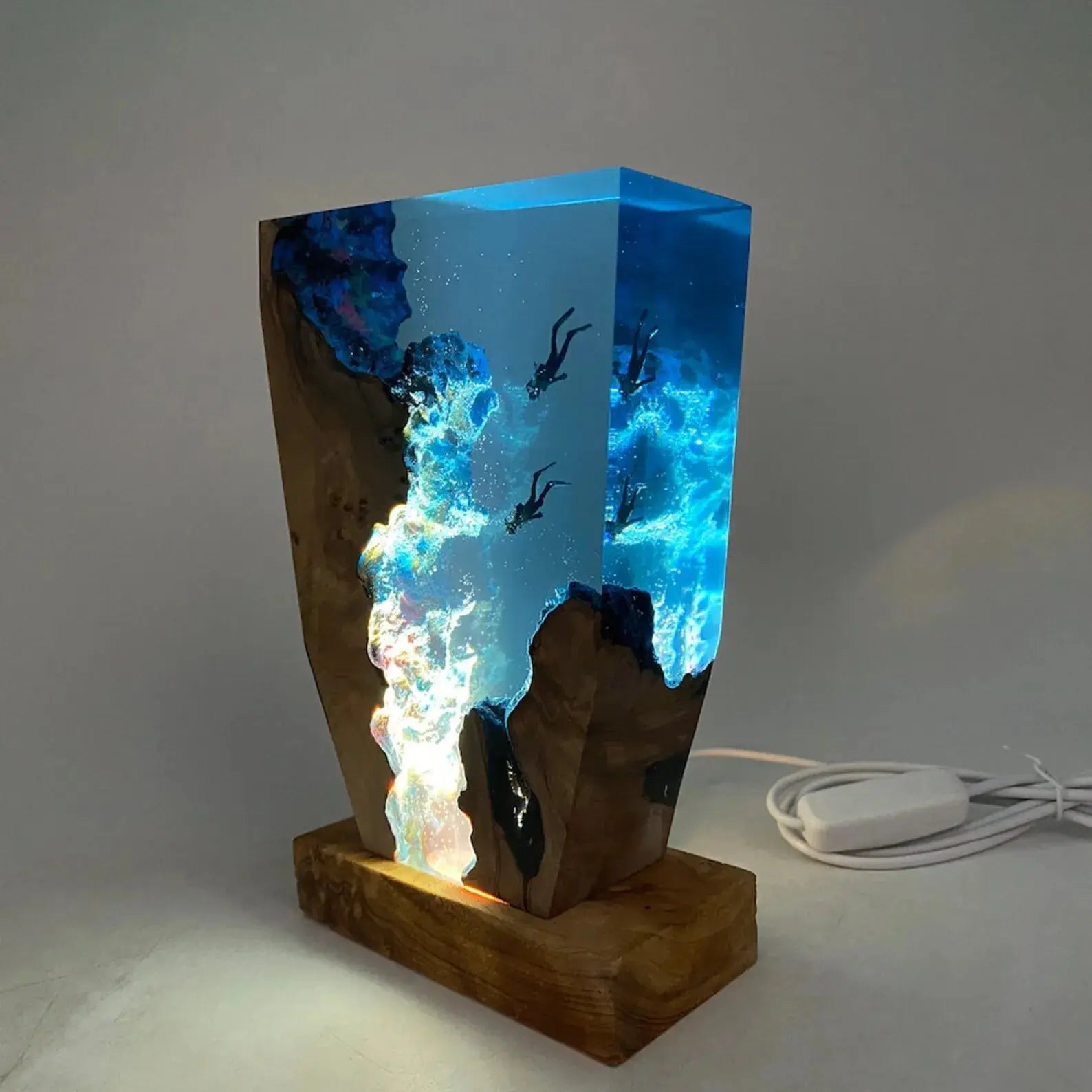 Lampe de chevet en Résine - Lampe Chevet Design