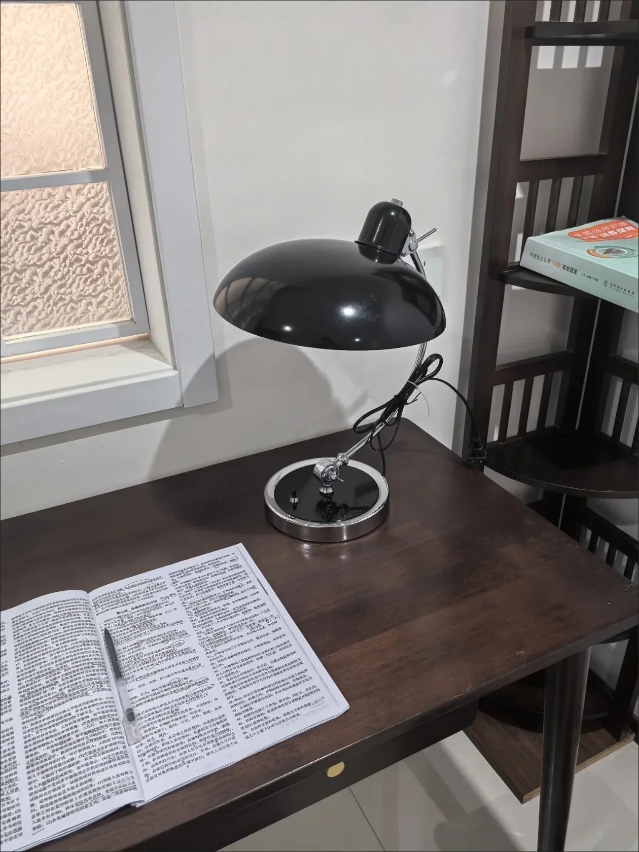 Nordic Bauhaus Adjustable Table Lamp Bedroom Study Lamps Light Luxury Desktop Eye Protection Learning Light Simple Bedside Lamp - Lampe Chevet Design