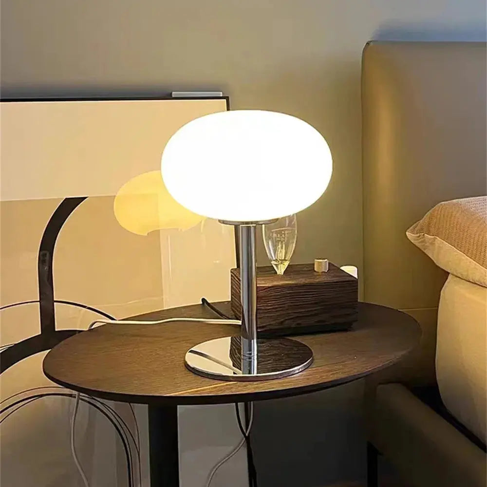 Lampe de chevet en verre - Lampe Chevet Design