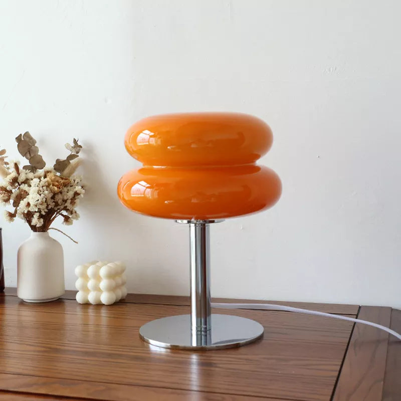 Lampe de chevet en verre macaron - Lampe Chevet Design