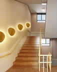Lampe de chevet Murale Bois Circulaire - Lampe Chevet Design