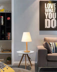 lampe de chevet en bois nordique - Lampe Chevet Design