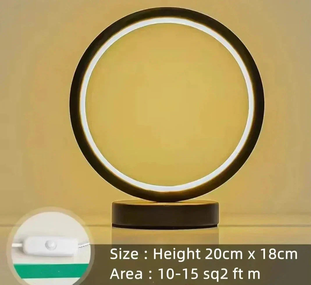 Lampe de Chevet Circulaire - Lampe Chevet Design