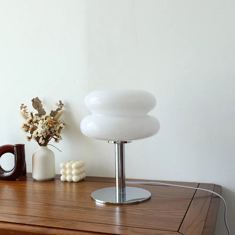 Lampe de chevet en verre macaron - Lampe Chevet Design