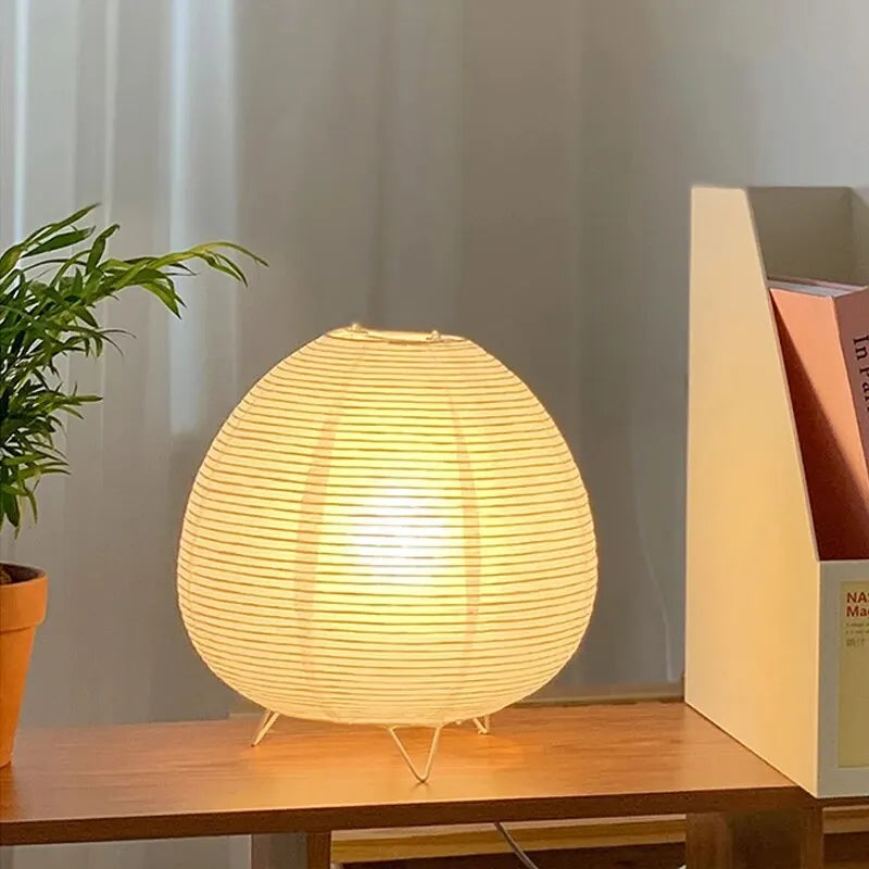 Lampe de chevet Lanterne Papier Japonaise - Lampe Chevet Design