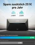 Anchor SOLIX Solarbank 2E1600 Pro Speicher 1600Wh ohne Smart Meter
