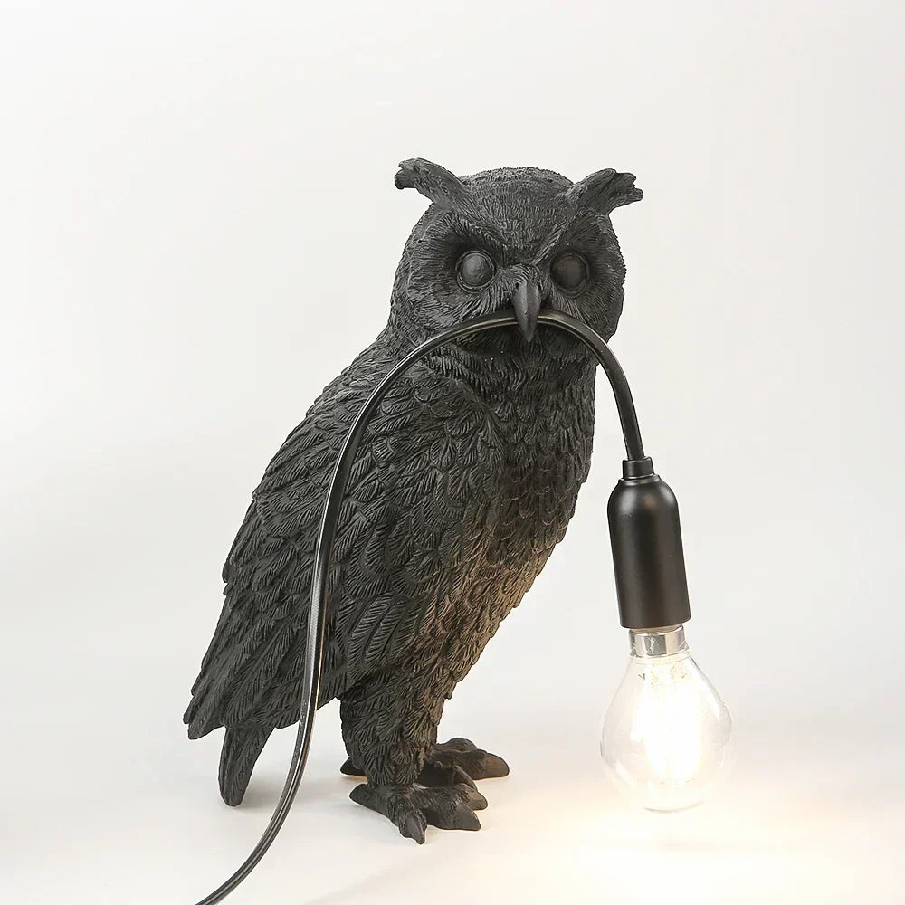 Lampe de chevet design Hibou - Lampe Chevet Design