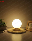 Lampe de chevet en bois tactile - Lampe Chevet Design