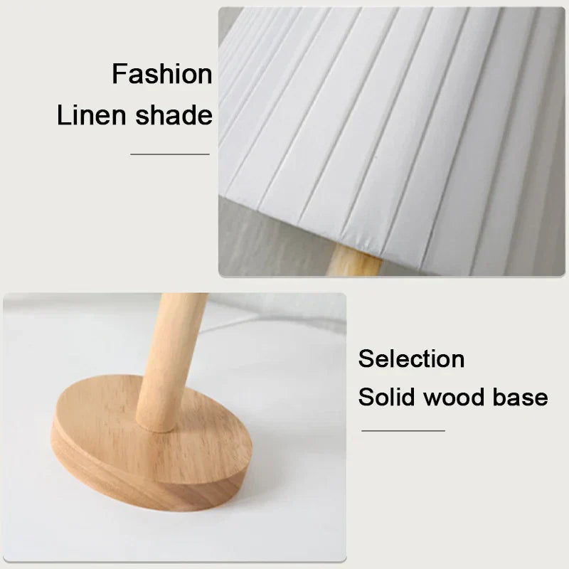 lampe de chevet en bois nordique - Lampe Chevet Design