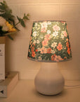 Minimalist fabric warm light desk lamp, USB switch bedroom bedside lamp, living room and study decoration - Lampe Chevet Design