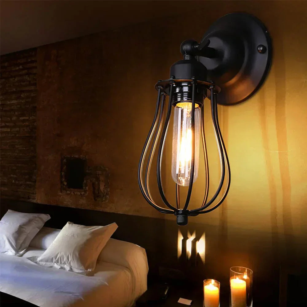 Lampe de chevet Murale Vintage Industrielle - Lampe Chevet Design