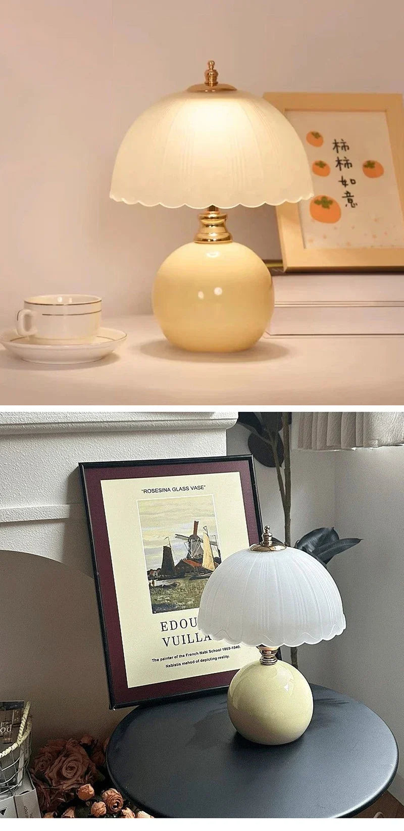 Lampe de Chevet Moderne – Tissu &amp; Fer Forgé, Style Élégant - Lampe Chevet Design