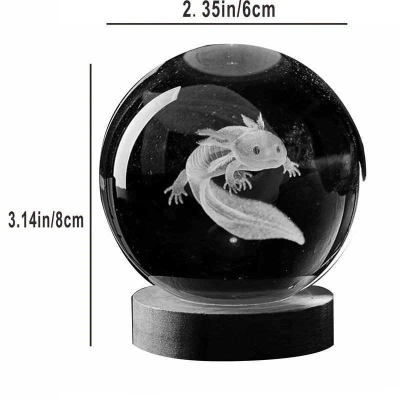 Lampe de chevet Sphère Axolotl - Lampe Chevet Design