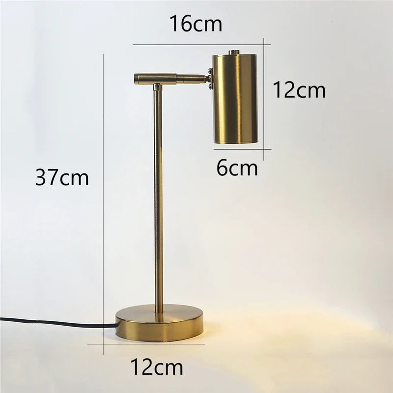 Lampe de chevet moderne dorée - Lampe Chevet Design