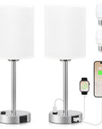 Lampe de chevet chargeur stylé - Lampe Chevet Design