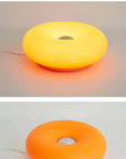 Bauhaus table lamp USB plug bedroom bedside lamp living room dining room decoration donut ambient light - Lampe Chevet Design