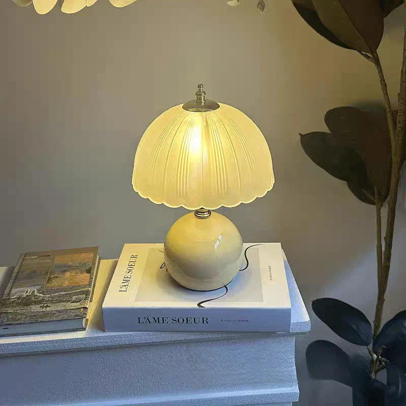 Lampe de Chevet Moderne – Tissu &amp; Fer Forgé, Style Élégant - Lampe Chevet Design