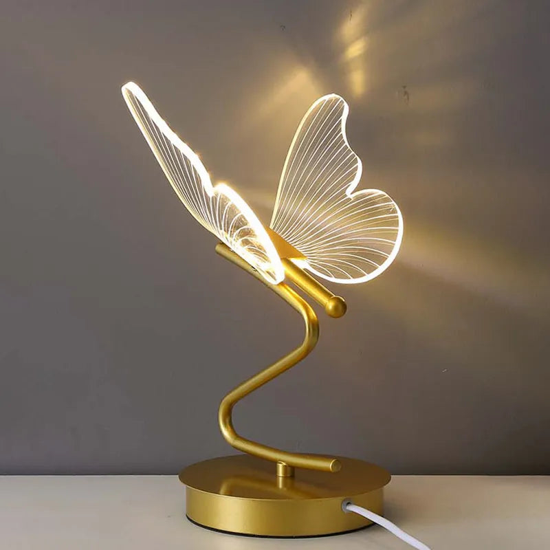 Lampe de chevet Design Papillon - Lampe Chevet Design