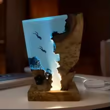 Lampe de chevet en Résine - Lampe Chevet Design