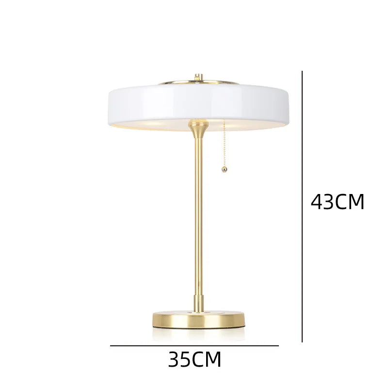 Lampe de chevet rotative en métal simple - Lampe Chevet Design